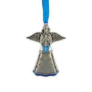 Praying Angel September Birthstone Hanging Ornament